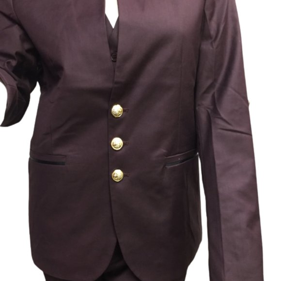 Ladies Size XL Burgundy 3 Piece Business Suit - Picture 14 of 14